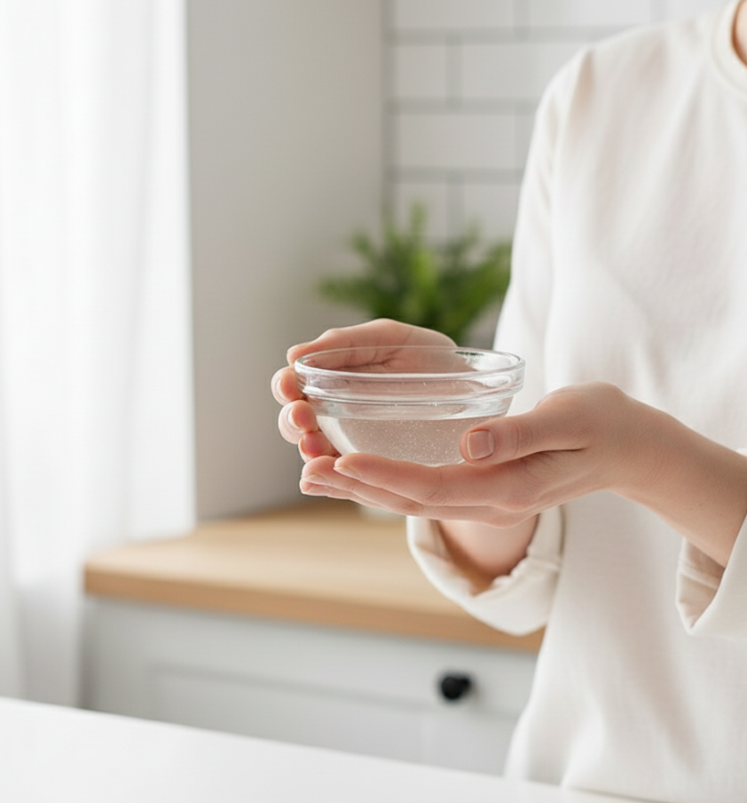 Dissolve maltitol syrup in water