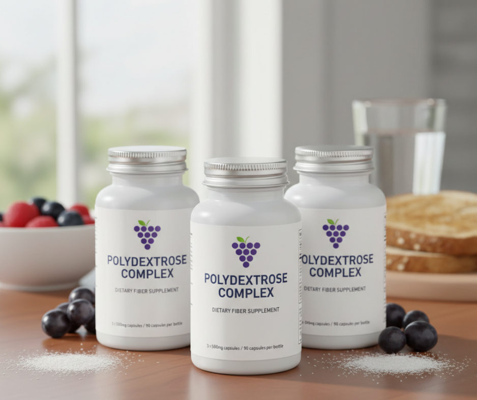 Health supplements containing polydextrose