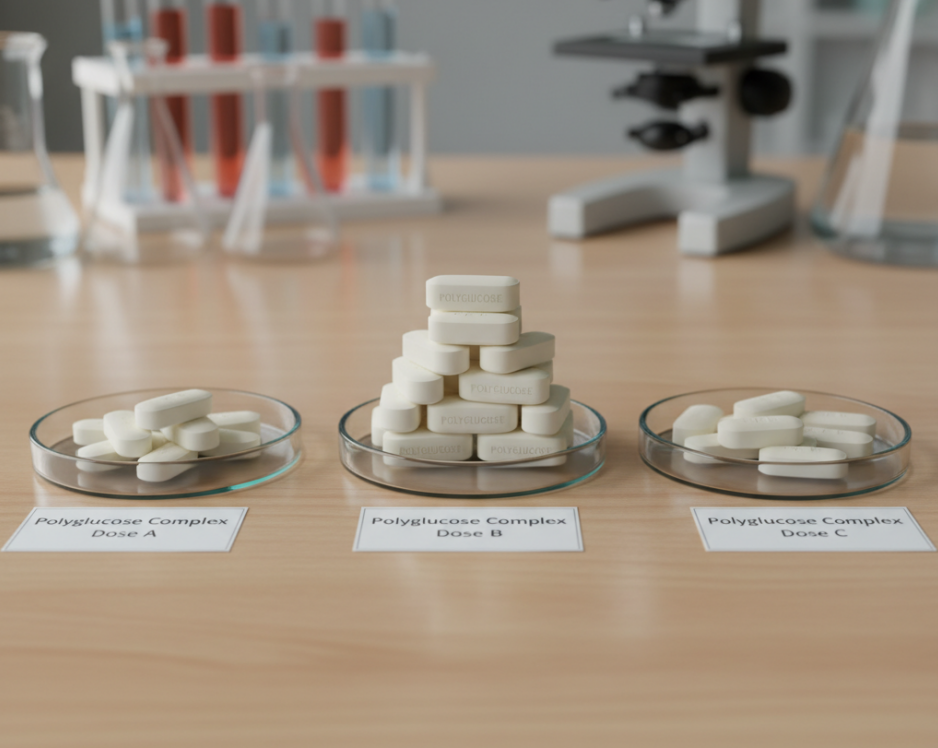 Tablets containing polydextrose