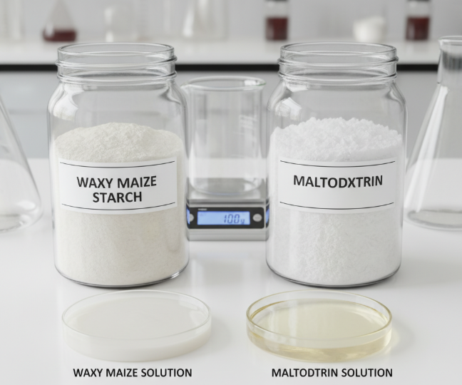 الذرة الشمعية والمالتوديكسترين