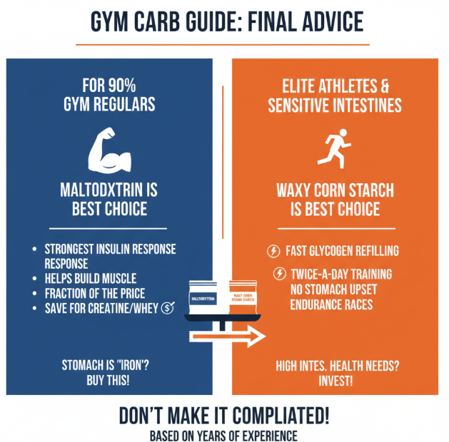 كيف تختار بين نشا الذرة اللزج والمالتوديكسترين؟