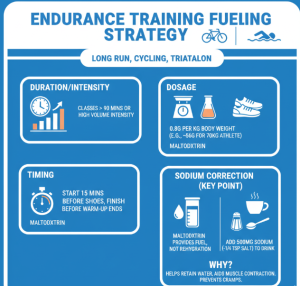Maltodextrina Antes del Entrenamiento Dosis y Plazos