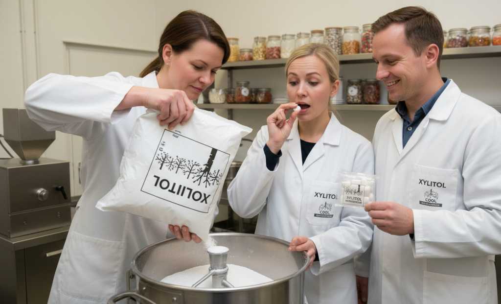 مسحوق إكسيليتول البيرش إكسيليتول حشد قابل للتطبيق