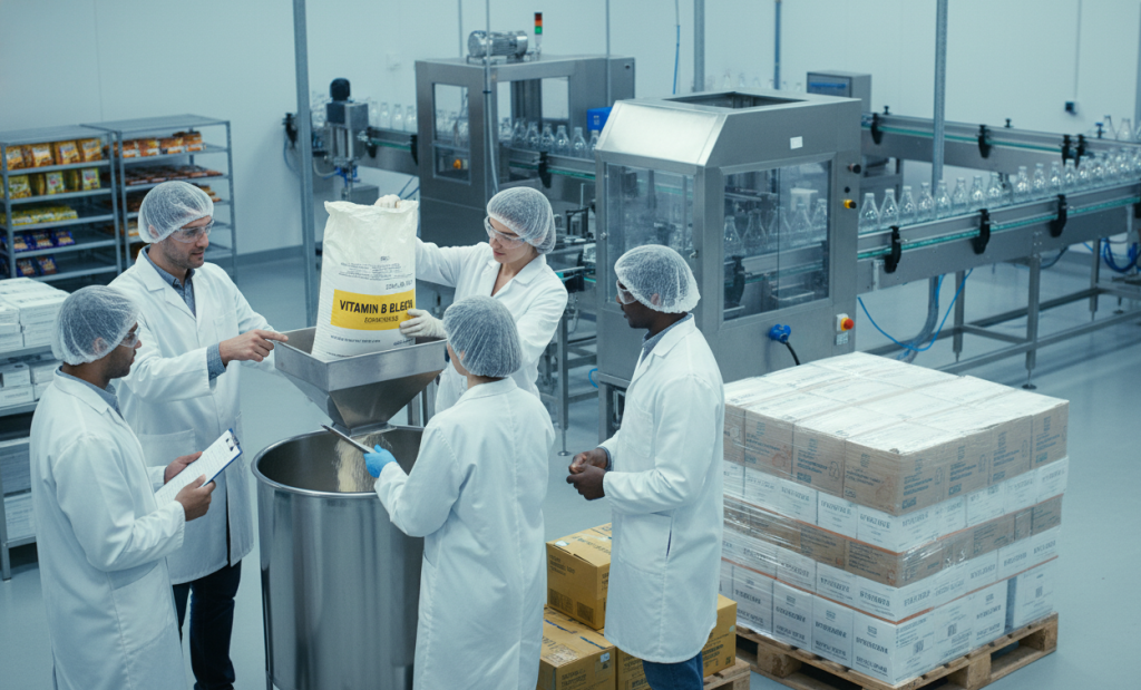 Powder Vitamin B Applicable crowd