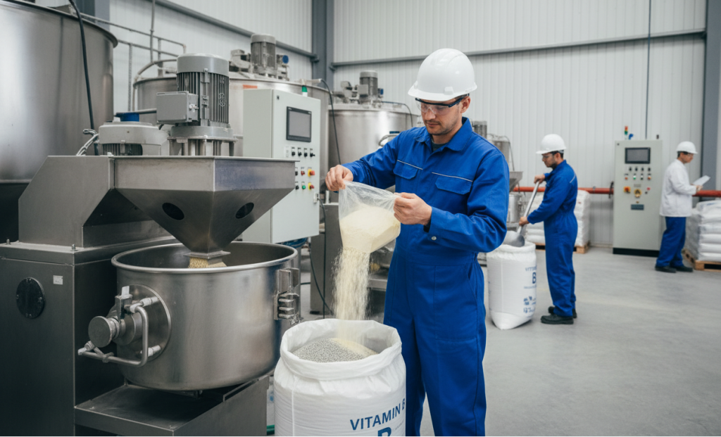 Powder Vitamin B Applicable crowd