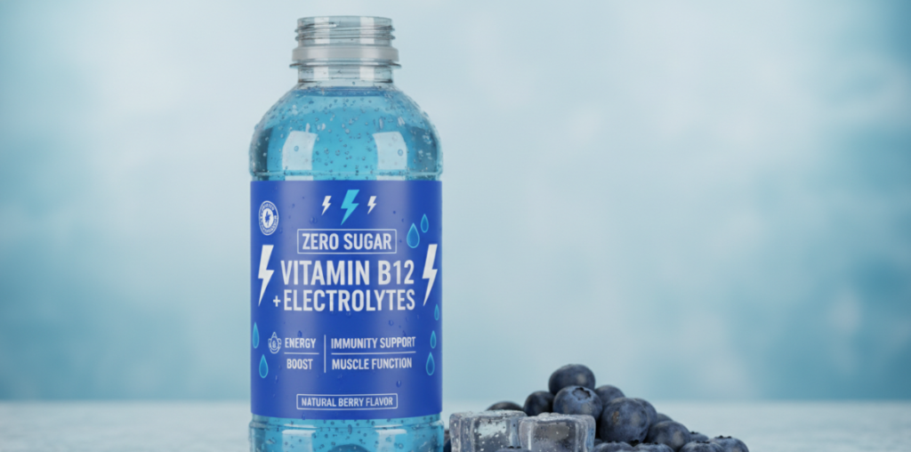 Fotos von zuckerfreiem Vitaminwasser