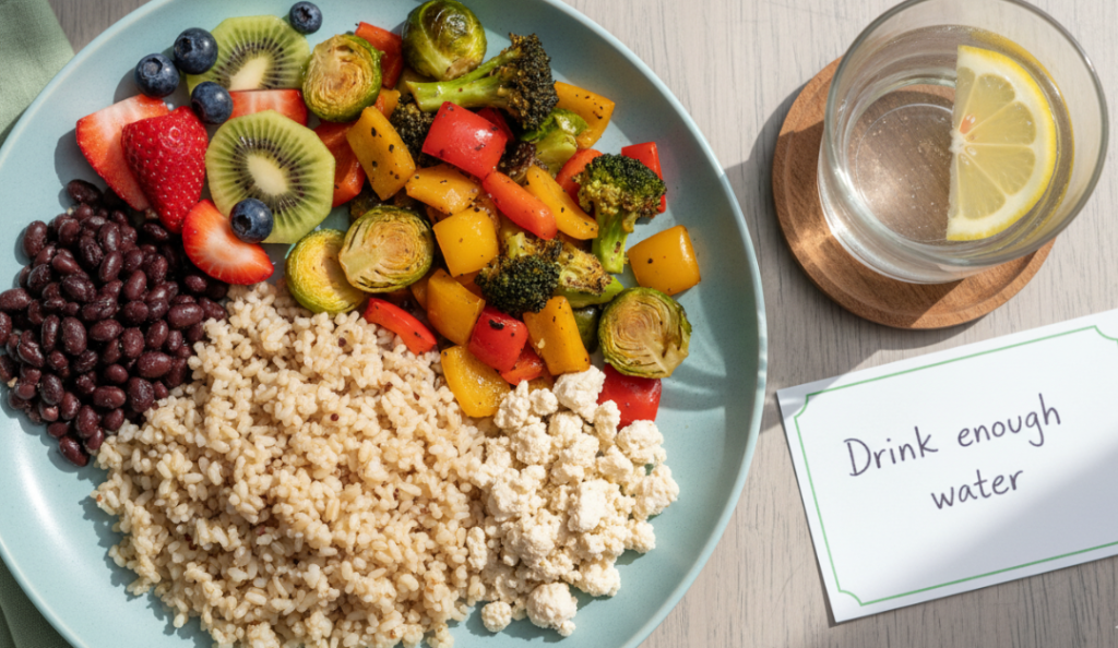 Fotos reales de platos saludables