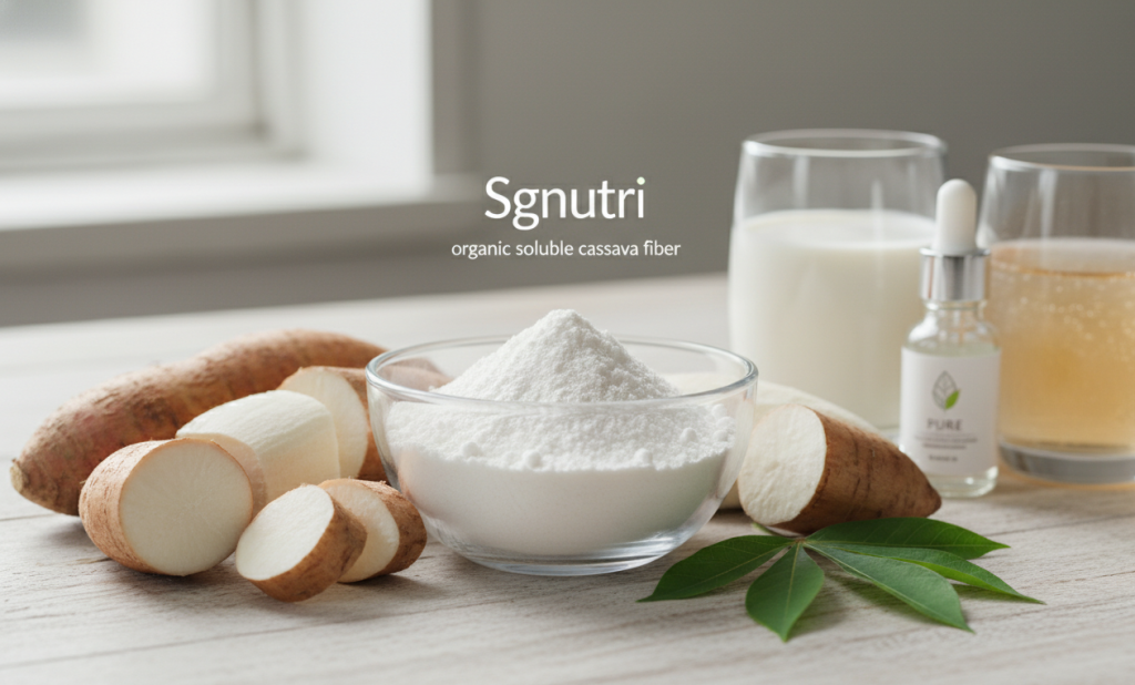 有機水溶性タピオカ繊維