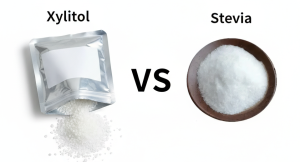 Lo xilitolo è uguale alla stevia
