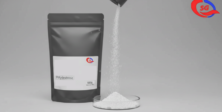 製品クローズアップポリデキストロース粉末