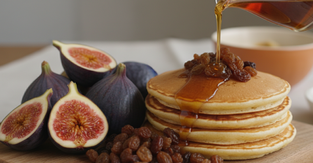 Figs, raisins and maple syrup