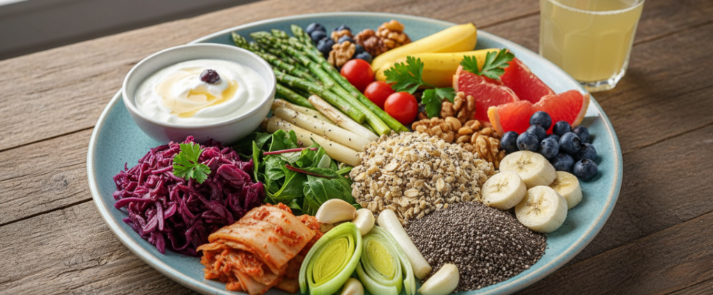 프리바이오틱스가 함유된 식품