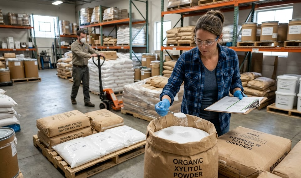 مسحوق إكسيليتول عضوي