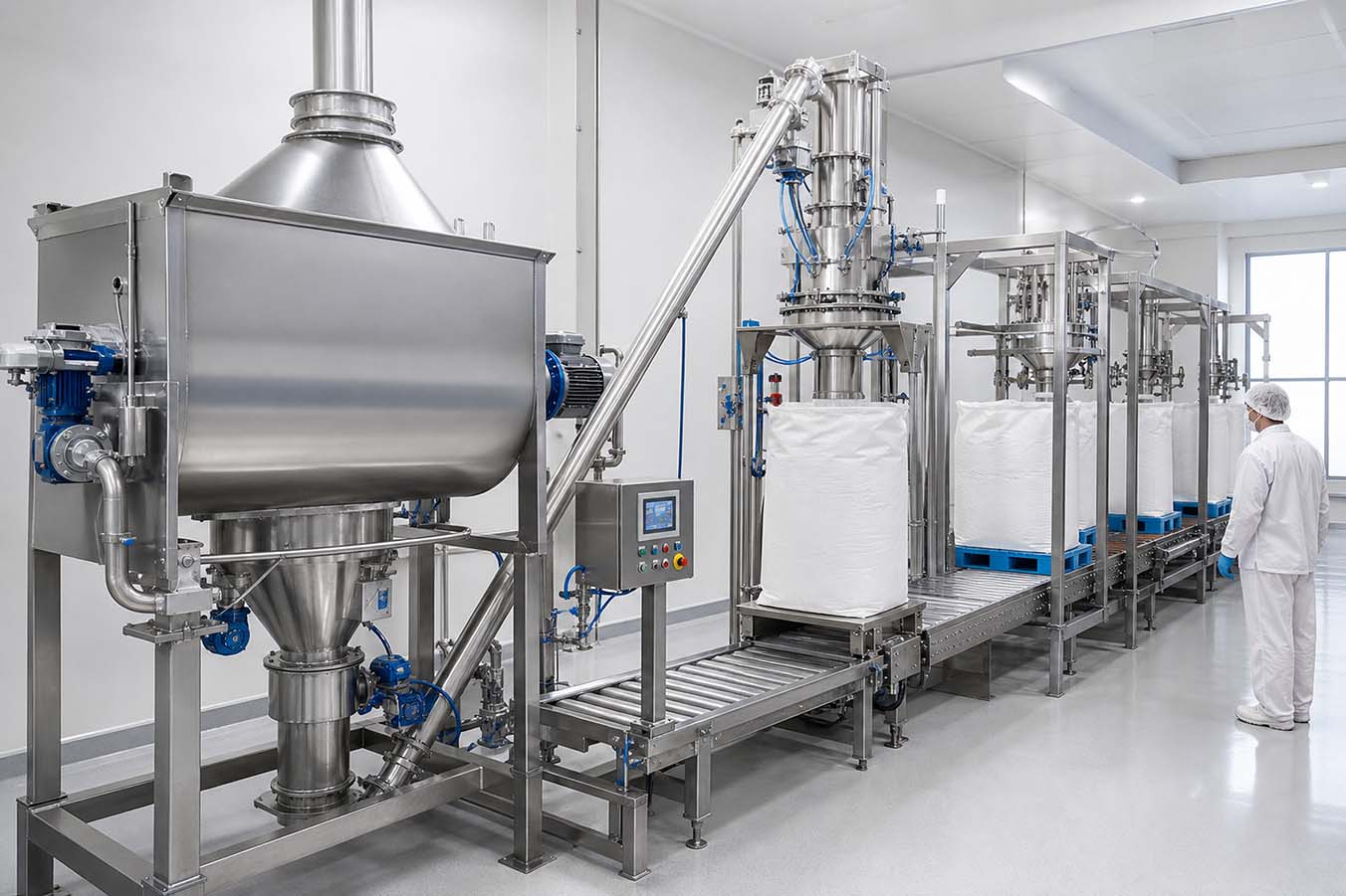 Automated food ingredient production equipment